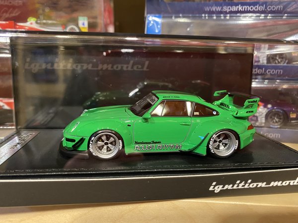 Porsche 993 RWB - Grün - 1:43