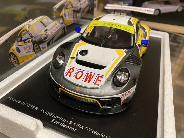 Porsche 911 GT3 R - #98 - FIA GT World Cup Macau 2019 - 1:18