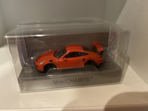 Porsche 911 GT3 RS - Lava Orange - 1:87