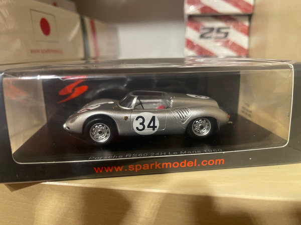 Porsche 718 RS - #60 - 24h Le Mans 1960