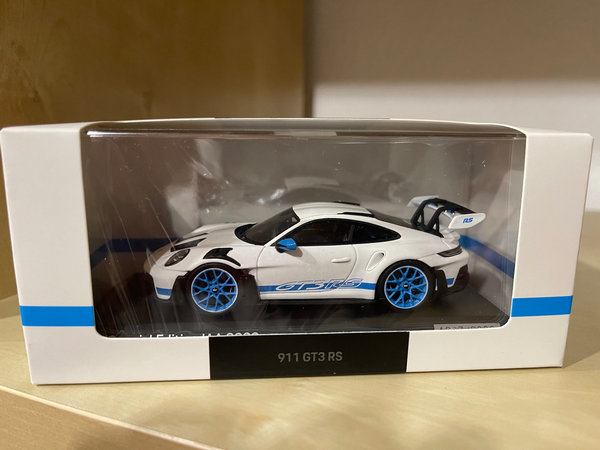 Porsche 911 GT3 RS - Weiß / Blau - IAA Edition